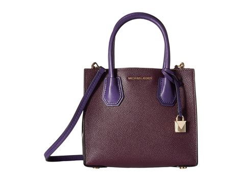 michael kors mercer large tote iris|mercer leather convertible tote.